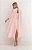 Vestido Midi Capa Rosa Joy - Imagem 3