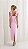 Vestido Midi Rosa Tubinho Alfaiataria Premium com Flores 3D - Imagem 2