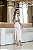 Vestido Midi Off-White e Rosa Candy com Recortes e Laço Alice - Imagem 4