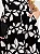 Vestido Fleur Royale Midi Rodado em Tule Texturizado com Flores em Cetim - Imagem 2