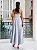 Vestido Midi Rodado Floral Azul e Rosa | Cindy - Imagem 3