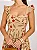 Vestido Midi Bordado Floral Bege e Rosa | Flora - Imagem 2