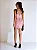 Vestido Curto Rosa Chá com Pedrarias e Veludo Preto | Nelly - Imagem 5