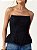 Cropped Corset Laise Preto Tomara que Caia | Paris - Imagem 1