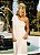 Vestido Longo Branco Sereia com Capa | Milena - Imagem 4