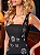 Vestido Midi Preto com Pedrarias Floraiss | Vittoria - Imagem 2
