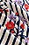 Conjunto Sailor Blossom Cropped e Saia Midi de Tricoline Bordada Navy Floral - Imagem 3