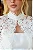 Vestido Midi Estelle em Zibeline com Capa de Renda | Estelle - Imagem 4