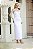 Vestido Midi em Cetim com Blusa de Renda | Amélie - Imagem 1