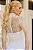 Vestido Midi em Cetim com Blusa de Renda | Amélie - Imagem 7