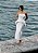 Conjunto Off White com Top Peplum em Paetê e Saia Midi | Alessia - Imagem 4