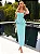 Conjunto Azul Turquesa com Corset e Saia Midi | Siena - Imagem 1