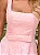 Vestido Midi Rosa Candy em Jacquard Floral Maëlle - Imagem 2
