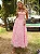 Vestido Midi Rosa Candy com Flores 3D | Delphine - Imagem 5