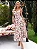Vestido Midi Floral com Renda e Saia Ampla | Cecília - Imagem 1