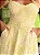 Vestido Belladonna Midi Amarelo em Renda Bordada com Paetês - Imagem 2