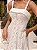 Vestido Midi em Laise e Crepe Off-White | Amélia - Imagem 2