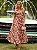 Vestido Midi Floral com Decote Coração e Saia Ampla | Florença - Imagem 1