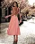 Vestido Pietra Midi Coral com Bordados Manuais - Imagem 3