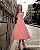 Vestido Pietra Midi Coral com Bordados Manuais - Imagem 1