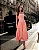 Vestido Pietra Midi Coral com Bordados Manuais - Imagem 4