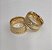 Alianças em ouro amarelo 18k  com diamantes - Imagem 1
