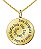 Pingente Medalha  Os Cinco Solas em ouro amarelo 18k. - Imagem 1