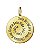 Pingente Medalha  Os Cinco Solas em ouro amarelo 18k. - Imagem 2