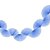 Azul Ceu - Guirlanda Leque de Papel de Seda - Imagem 1