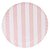 Listra Rosa - Prato de Papel G 18cm (5 und) - Imagem 1