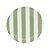 Listra Verde Oliva - Prato de Papel P 14cm (5 und) - Imagem 1