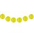 Amarelo Canario - Guirlanda Mini Globo - Imagem 1