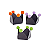 Halloween - Forminha de Doce Pompom (20 und) - Imagem 1