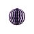 Lilas e Preto Listra - Globo P - Imagem 1