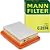 Filtro de ar MANN - Made in Spain - Suzuki Jimny 1.3 de 1999 a 2022 - Imagem 1
