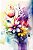 Flores em Aquarela 02 - Imagem 2