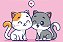 Dois Gatinhos Amigos - Imagem 2