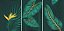 Folhas Verdes Trio - Imagem 2