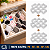 Kit 3 UND - Colmeia Organizadora P Branca - Imagem 1