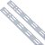 Trilho Cremalheira Fix Rasgo Duplo 100cm - Imagem 3