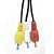 Cabo Md9 Av Audio e Video RCA para Playstation 2 e PS3 1,5m - Imagem 2