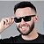 Óculos De Sol Polarizado Flexivel Proteção Uv400 Masculino Preto Brilho Tx 919 - Imagem 2