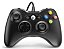 Controlador com fio para Xbox 360, controlador de jogo para 360 com dupla vibração Turbo Compatível com Xbox 360/360 Slim e PC Windows 7,8,10,11 Preto - Imagem 1