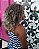 Cabelo cacheado Cro vitality Sleek freedom cor T4/613 - Imagem 2