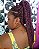 Cabelo orgânico Bundles bom cor Rose Red - Imagem 2