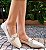 LOAFER EM COURO 79993  OFF WHITE / ENFEITE FIVELA - Imagem 4