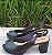 PEEP TOE EM  COURO 67942 PRETO / CONFORTO E ESTILO - Imagem 5