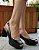 PEEP TOE EM  COURO 67942 PRETO / CONFORTO E ESTILO - Imagem 1