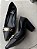 SCARPIN COURO 1131609  PRETO - Imagem 1
