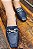 LOAFER EM COURO 79993 MARINHO / FIVELA DOURADA - Imagem 1